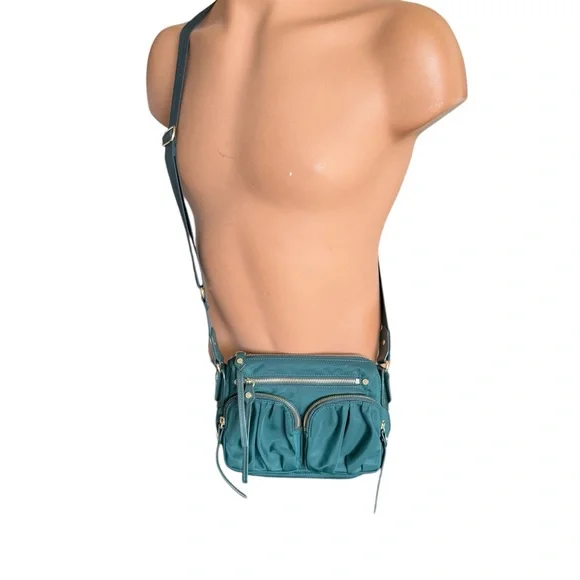 MZ Wallace Teal Crossbody Bag - Picture 2 of 9